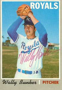 Royals P Wally Bunker